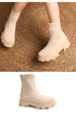 Bottines chaussettes