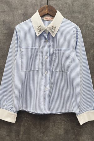 Chemise bleue