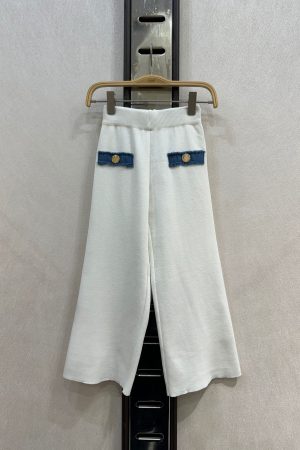 Pantalon blanc épais