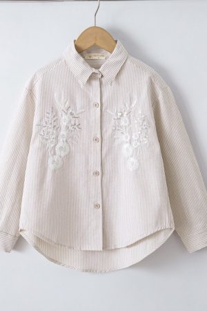 Chemise brodée