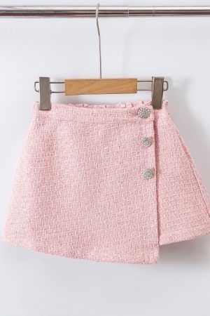 Jupe short rose