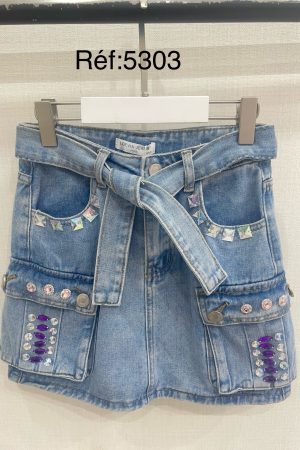 Jupe jeans
