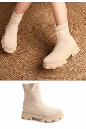Boots chaussette